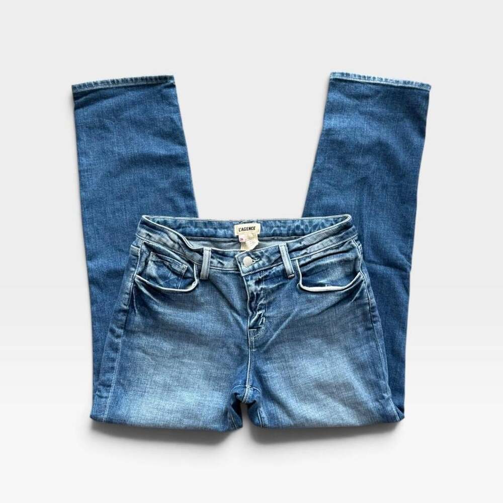 L'AGENCE Marjorie Jean | Balboa Light Blue Wash | Mid Rise | Women’s Size 26